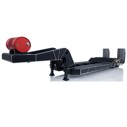 1/14 Metallchassis 2-Achs-Sattelauflieger für RC-Bau-LKW 