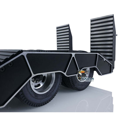 1/14 Metallchassis 2-Achs-Sattelauflieger für RC-Bau-LKW 