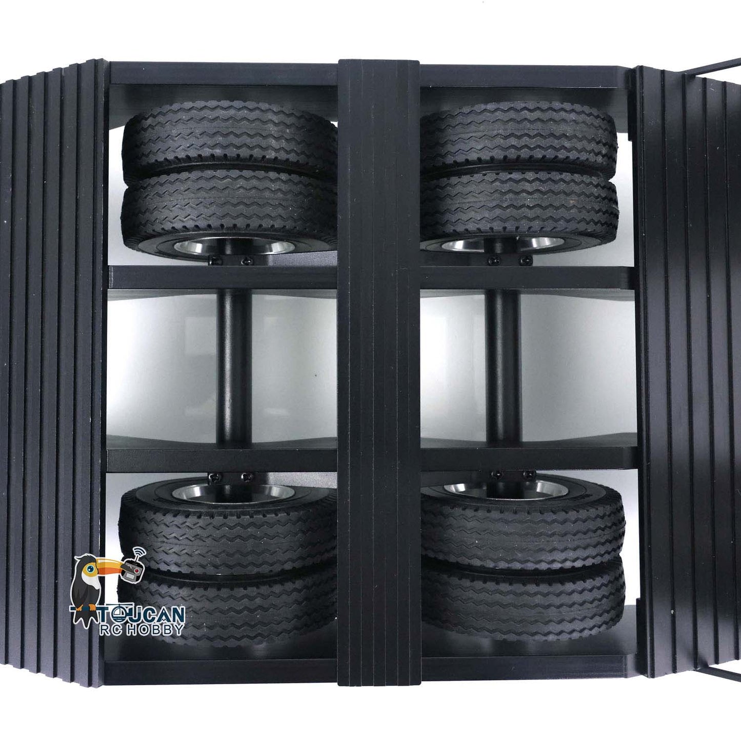 1/14 Metallchassis 2-Achs-Sattelauflieger für RC-Bau-LKW 