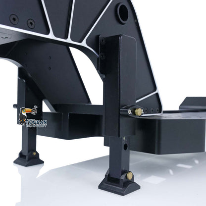 1/14 Metallchassis 2-Achs-Sattelauflieger für RC-Bau-LKW 