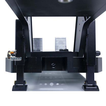 1/14 Metallchassis 2-Achs-Sattelauflieger für RC-Bau-LKW 