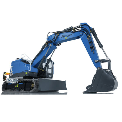 LESU 1/14 Aoue Metal ET26L Painted Assembled RTR Hydraulic Three-section RC Excavator B0012 With Crystal Display