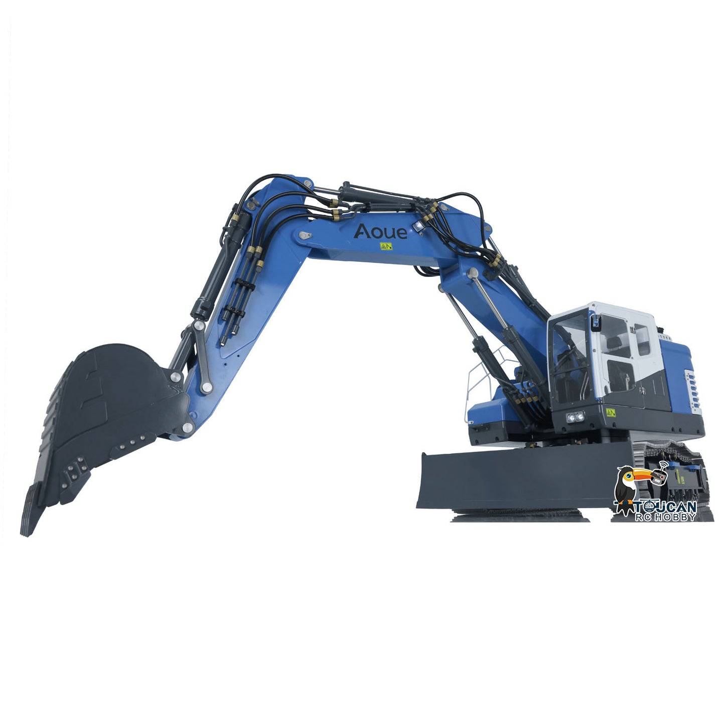 LESU 1/14 Aoue Metal ET26L Painted Assembled RTR Hydraulic Three-section RC Excavator B0012 With Crystal Display