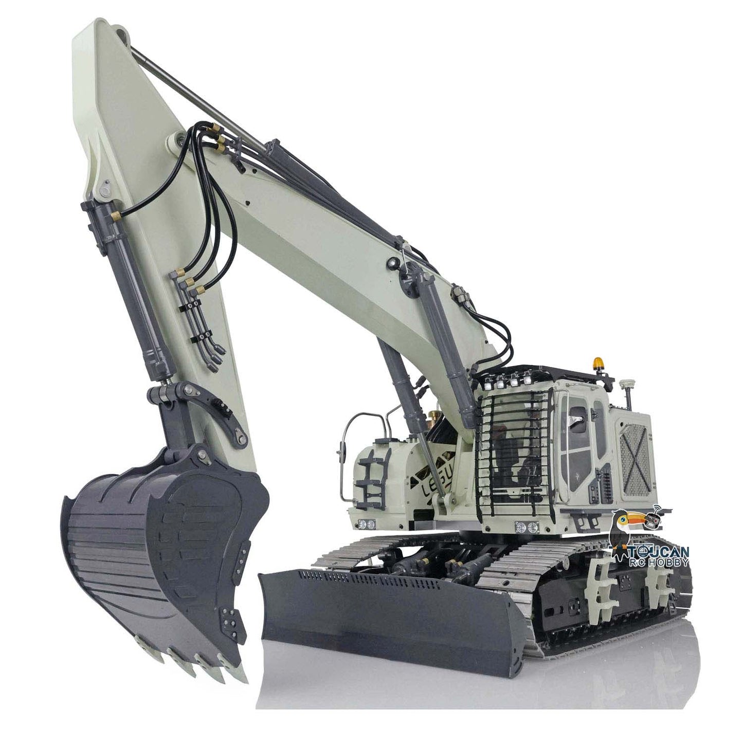 LESU 1/14 Aoue ET35 Metal RTR RC Hydraulic Painted Assembled Excavator B0006 With Quick Removable Connector