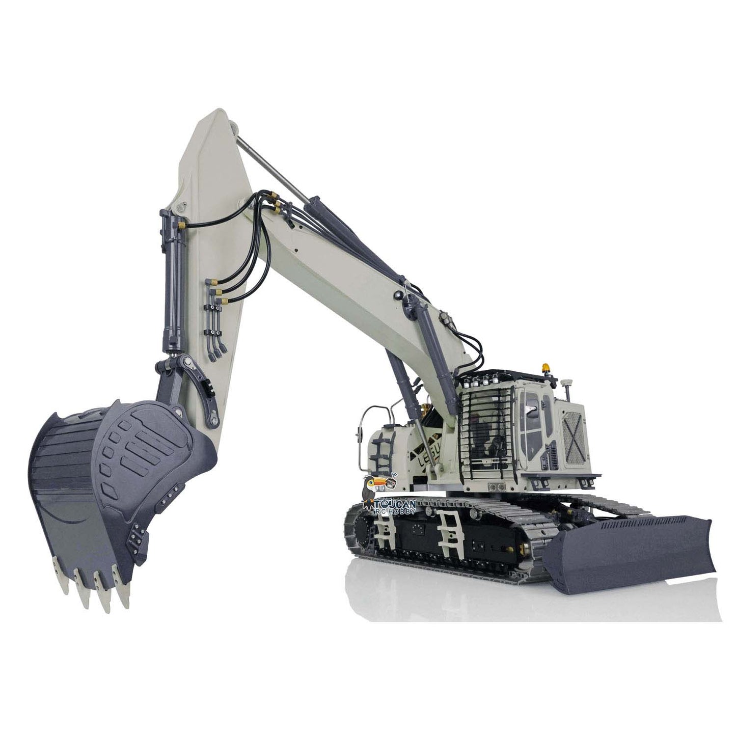 LESU 1/14 Aoue ET35 Metal RTR RC Hydraulic Painted Assembled Excavator B0006 With Quick Removable Connector