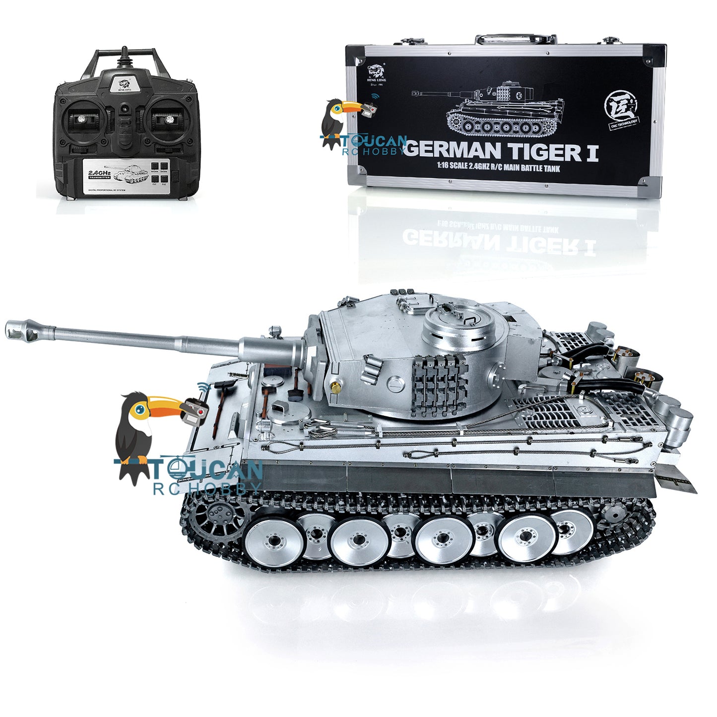 Henglong 1/16 Vollmetall deutscher Tiger I RC Panzer 3818