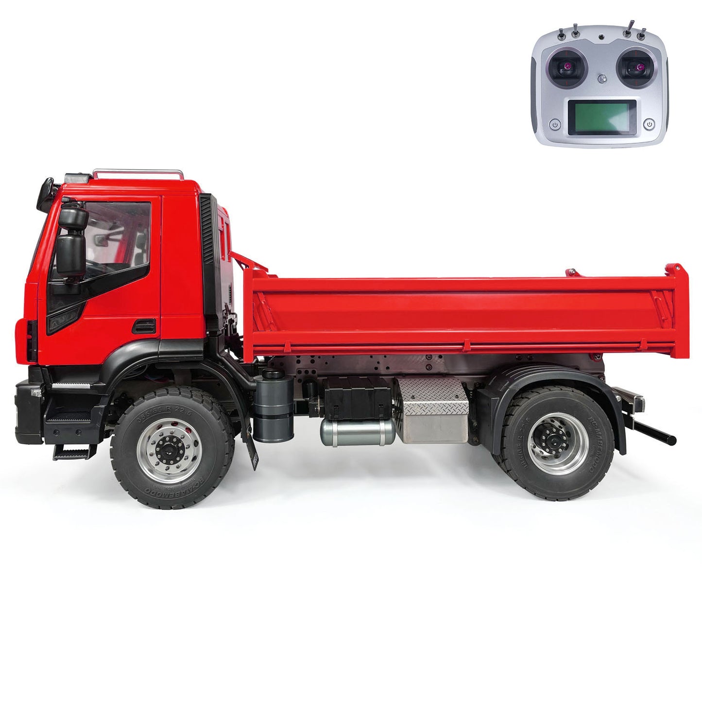 Metal 1/14 4x2 PNP RC Hydraulic Truck Dumper Tipper With 2-speed Transmission Gearbox