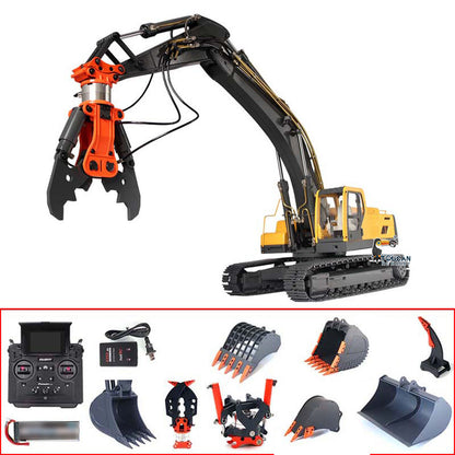 1/14 RC Hydraulic Excavator EC360 JDM V2 Upgrade Digger with Sound Light Module