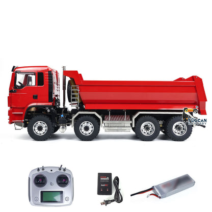 LESU 1/14 8x8 Hydraulic RC Dumper Truck RTR Tipper