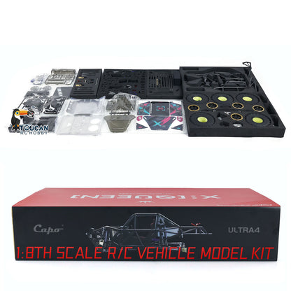 Capo 1/8 RC Crawler Car U4 CD1582X Remote Control Racing Vehicles KIT