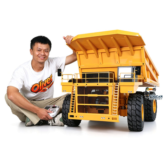 JDModel 1/14 4x4 118F Bogie RC Hydraulischer Bergbau-Dumper