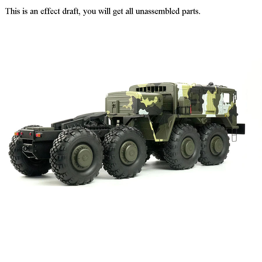 CROSSRC 1/12 BC8C Mammoth 8*8 RC Military Truck KIT