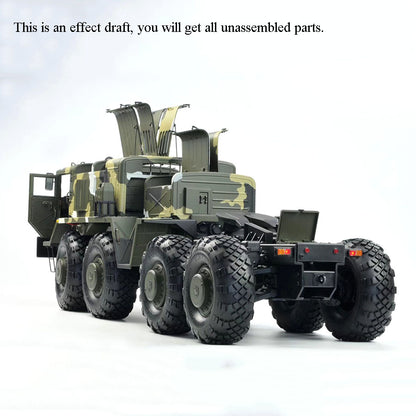 CROSSRC 1/12 BC8C Mammoth 8*8 RC Militär-LKW-Bausatz