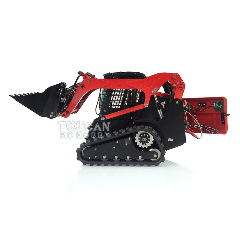 LESU 1/14 RC Metal Hydraulic Aoue LT5 Painted Unassembled Tracked Skid Steer Loader B0008