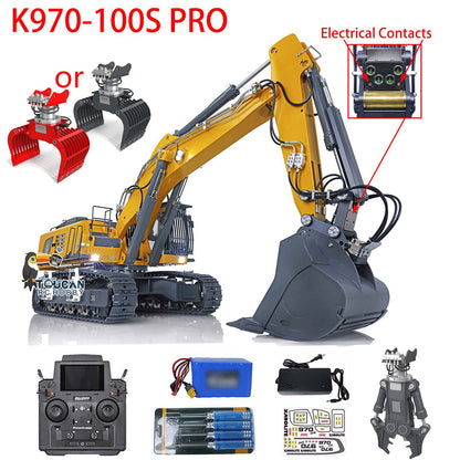 IN STOCK Kabolite 1/14 RC Hydraulic Excavator K970 100S Pro RC Digger Model