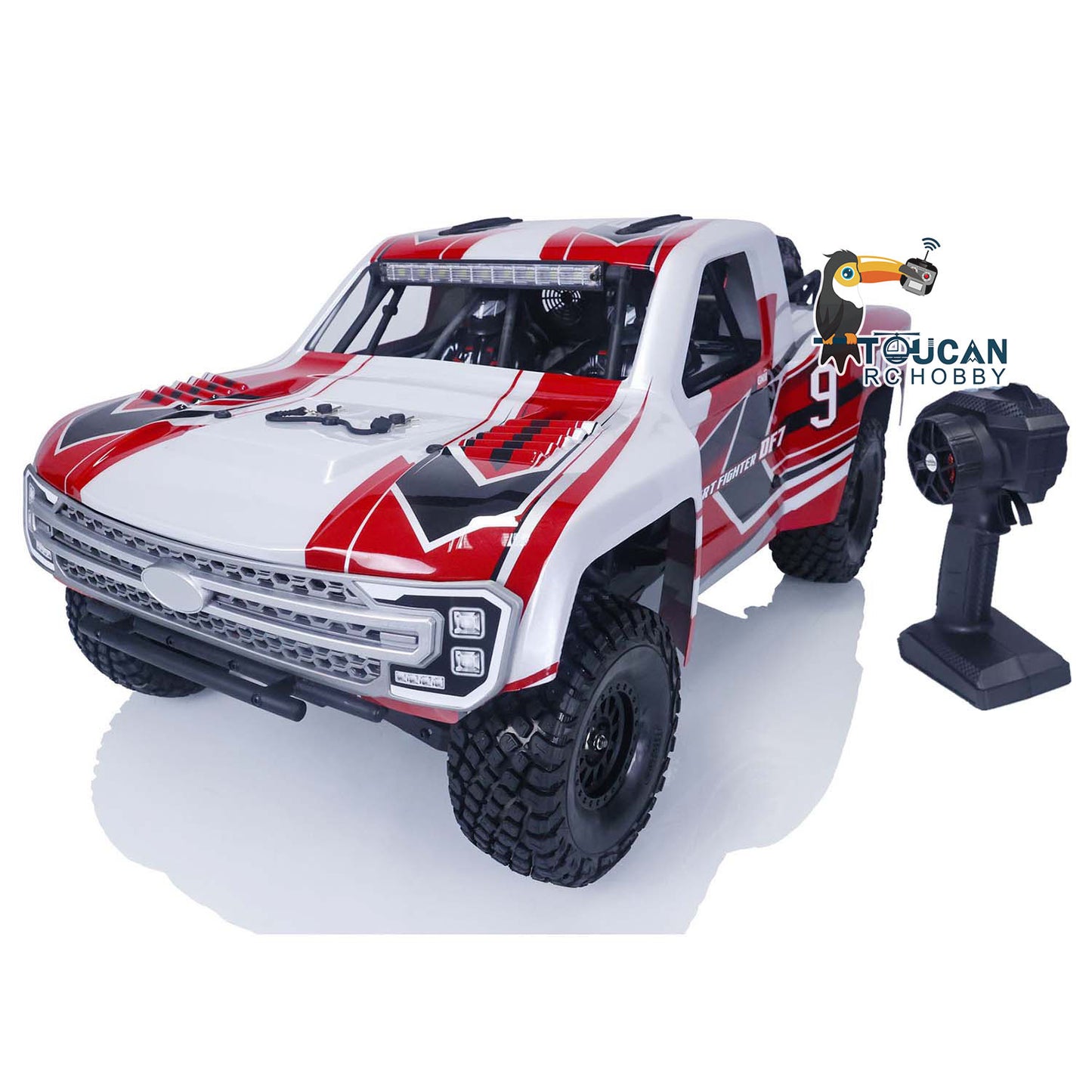 YIKONG YK4072 DF7 V2 1/7 RC Voiture 4WD Desert Crawler Tout-terrain