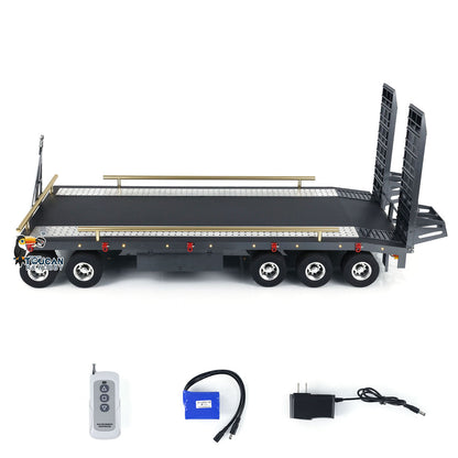 Metal 5 Axles Full Trailer for RC Crawler