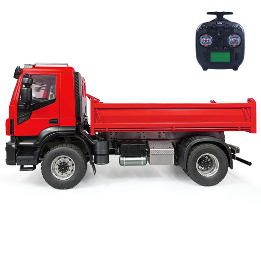 Pre-Order MD Metal 1/14 4x2 PNP RC Hydraulic Truck DumpAer Tipper With 2-speed Transmission Gearbox