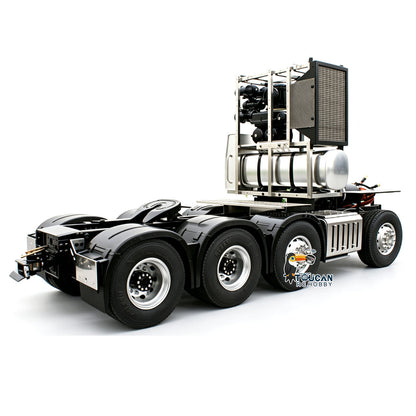 TOUCAN RC HOBBY LESU Metal RC Assembled Heavy-duty Chassis for 1/14 Scale 1851 3363 Tractor Truck 3 Speed Transmission Highline Equipment Rack Truck UpgradeParts