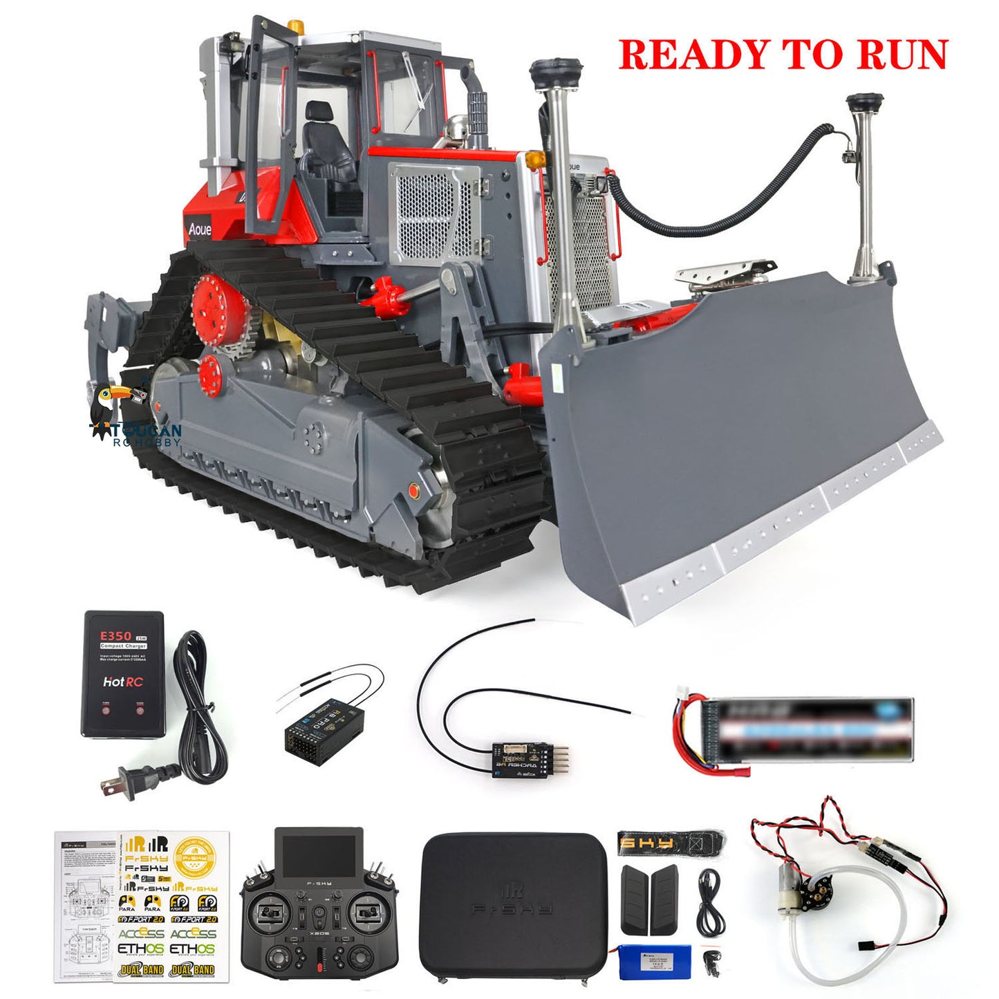 LESU 1/14 Aoue DT60 Hydraulischer RC-Bulldozer