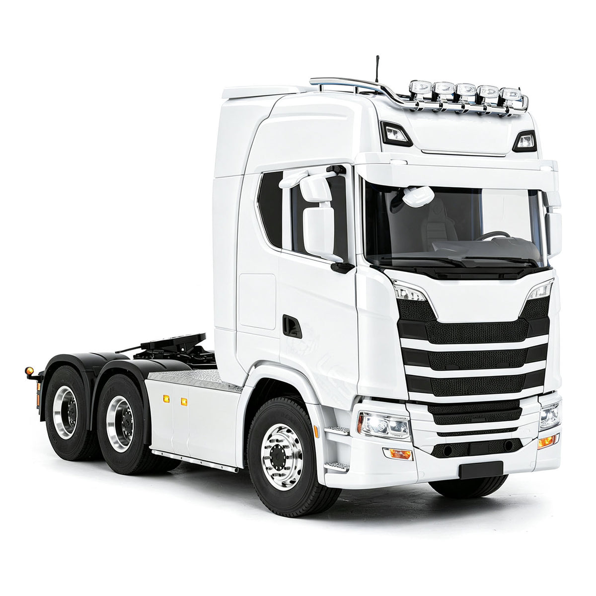 LESU 1/14 6x6 Metal Chassis Radio Control Tractor Truck 3Speed Gearbox Differential Lock Remote Control Lorry Car Light Sound