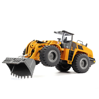 Fast Shipping HUINA Toys 583 RC Truck 1/14 10CH Loader Model Cars Gifts 2.4G Remote Control