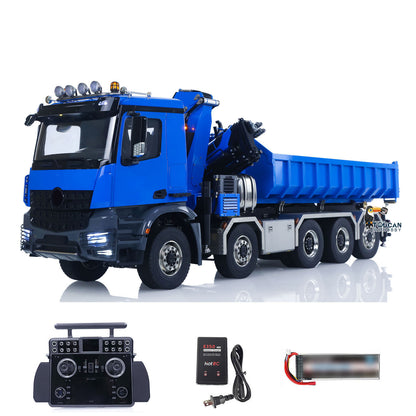 10x10 1/14 RC Hydraulikkran LKW Volldumper RTR XRLite Radio