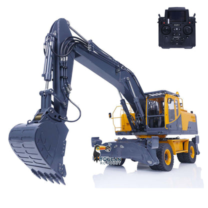 LESU 1/14 RC Metal Hydraulic Aoue ET30H Wheeled Excavator A0006