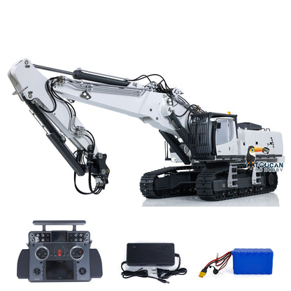 CUT 1/14 K970-301S 3 Arms Painted Assembled RTR Hydraulic RC Excavator Digger With Tamden XE Transmitter