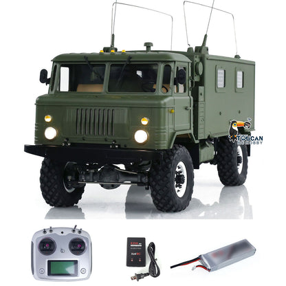 CROSS RC 1/10 GC4M RTR Zusammengebauter Militär-Kommando-LKW