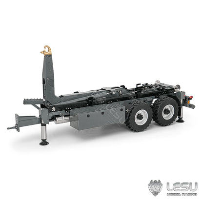 Deposit New Product Pre-order LESU 1/14 Metal Full Dump Semi Trailer RC Construction Vehicle