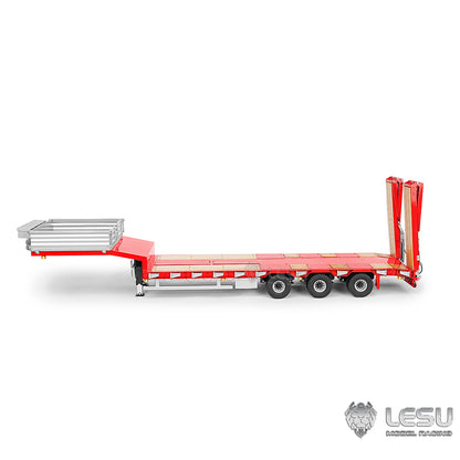 1/14 LESU Metal Trailer Hydraulic Lifting Tailboard Painted