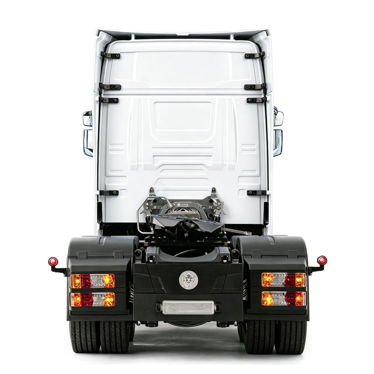 LESU 1/14 6x6 Metal Chassis Radio Control Tractor Truck 3Speed Gearbox Differential Lock Remote Control Lorry Car Light Sound
