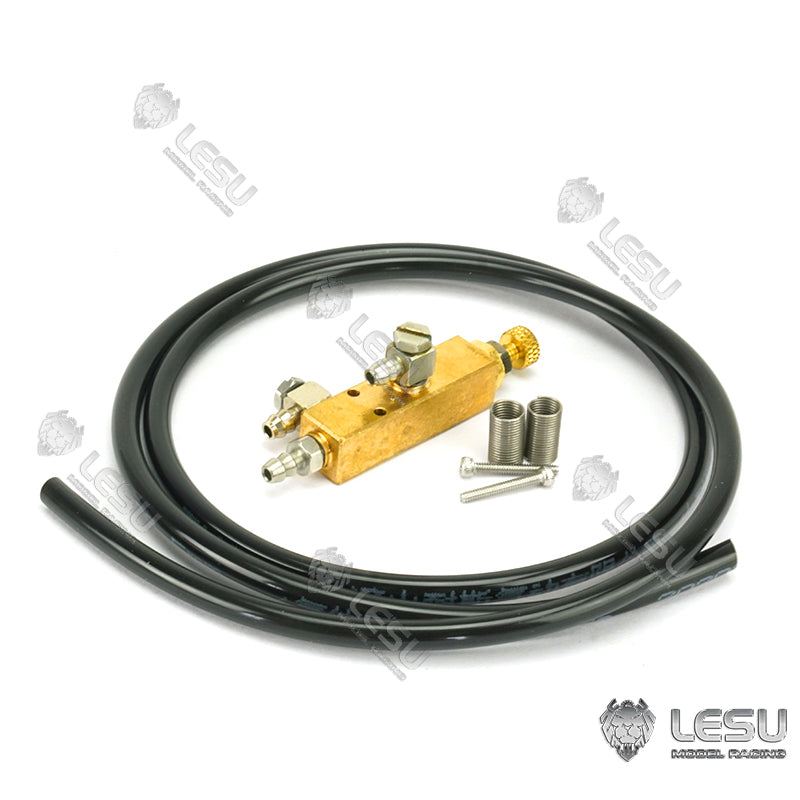 LESU Metal Regulating Relief Valve for 1/14 Hydraulic RC Truck