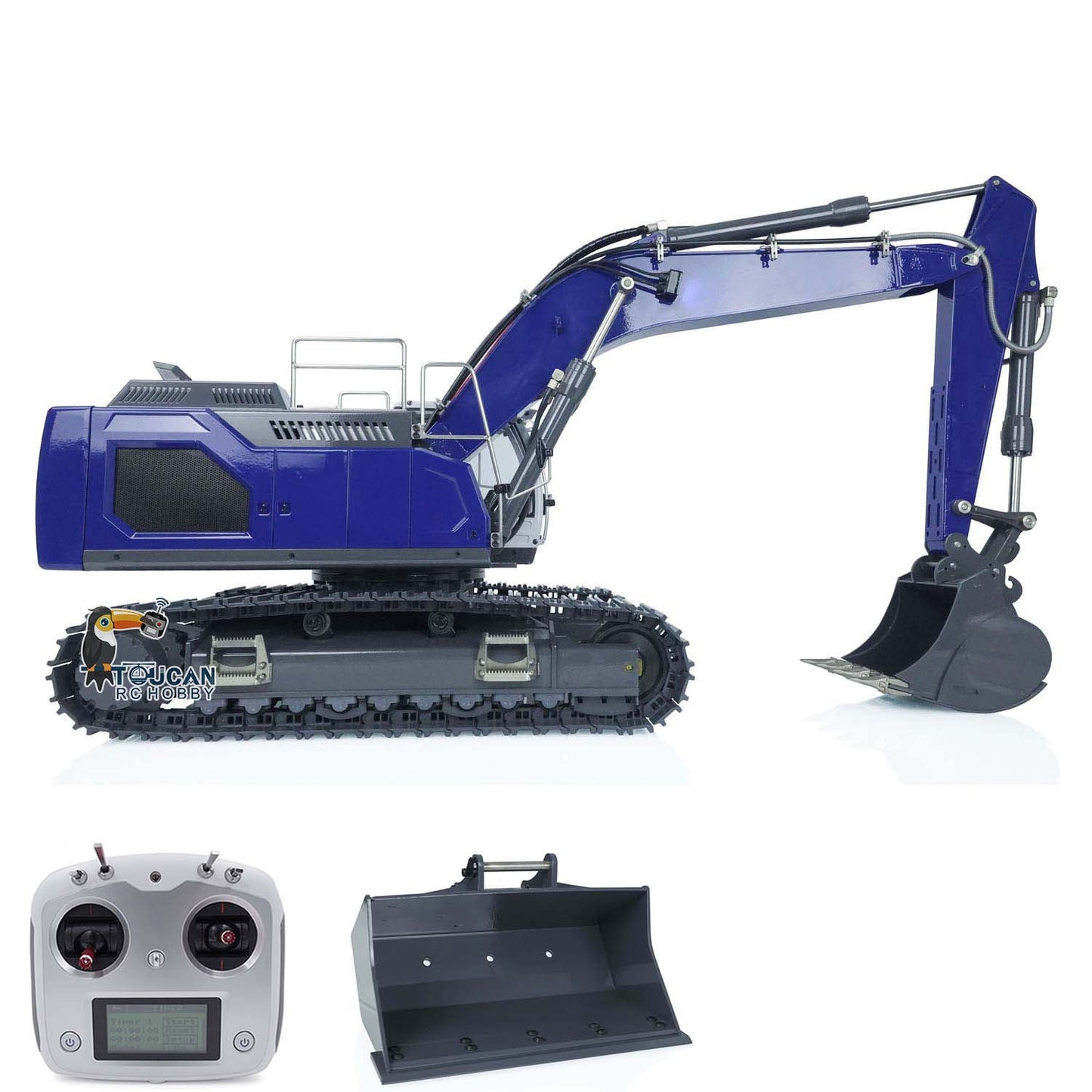 IN STOCK Metal 1/14 RC Hydraulic Excavator 945 Electric RC Truck