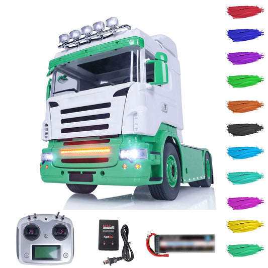 1/14 4X4 RC Tractor Truck TOUCAN Metal Chassis RTR Wireless Controlled Cars Modeln