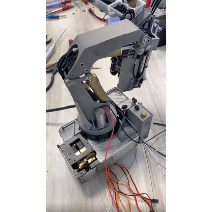 LESU 1/14 RC Hydraulische Lkw Kran Öl Pumpe Dumper