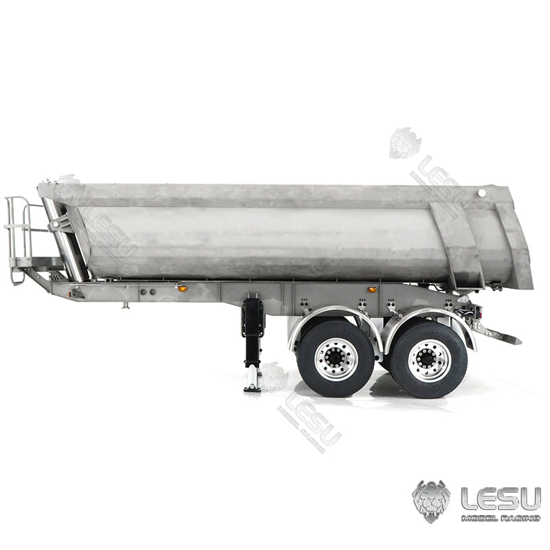 IN STOCK LESU 1/14 Unassembled Metal Hydraulic Dumper Tipper A0017