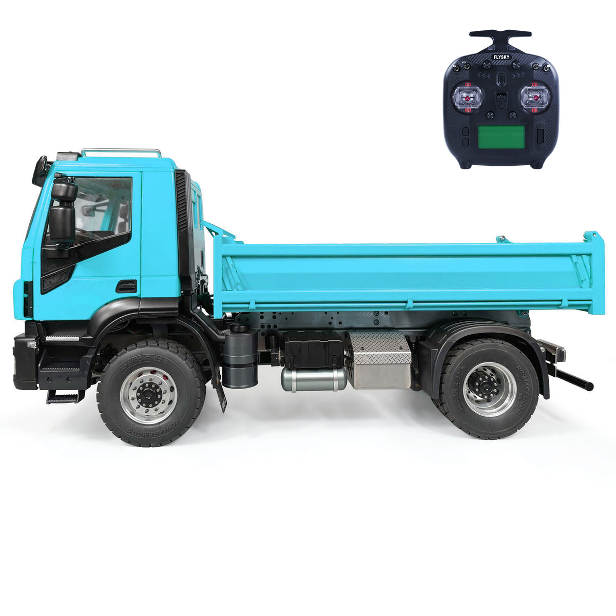 Pre-Order MD Metal 1/14 4x2 PNP RC Hydraulic Truck DumpAer Tipper With 2-speed Transmission Gearbox