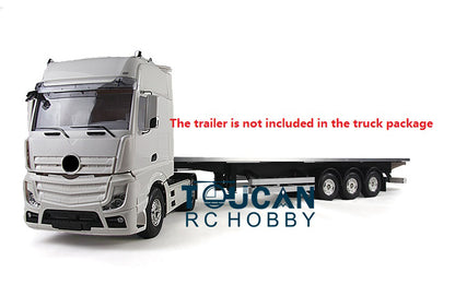 US STOCK TOUCAN 1/14 RC 2Axles DIY Tractor Truck Trailer Car KIT Model Motor Car