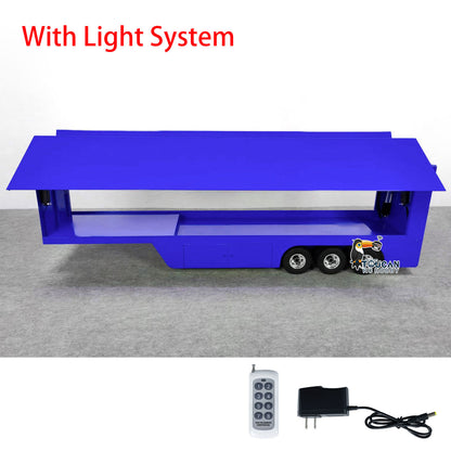 1:14 RC Mobile Stage Vehicles Remote Control Roadshow Trailer Truck With Lights