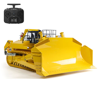 JDMODEL Metal 1/14 RC Hydraulic Bulldozer 575 Heavy Machine Huge Dozer Model Frsky X14 Radio System Mix Control Car Rear Ripper