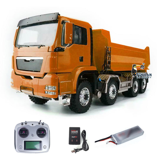 LESU 8x8 Hydraulic RC Dump Truck 1/14