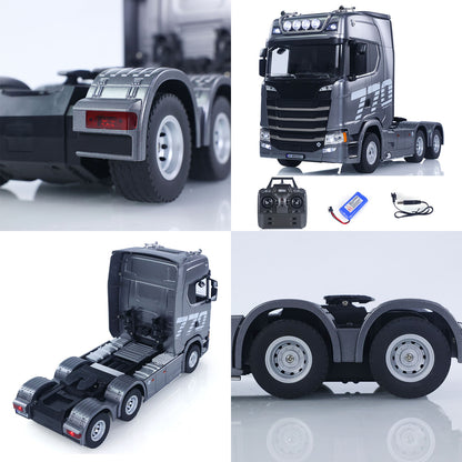 SOLD OUT Fast Shipping 1/18 Plastic 6X4 Remote Control Tractor Truck 770S 1501 RWD RC Lorry Vehicle Light Sound Ready to Run Model Toys for Adults