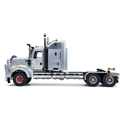 JDM 518K 6x4 1/14 Metal Remote Control Tractor Truck C509 2 Speed Gearbox RC Lorry Car Motor ESC Light Sound System RTR Model