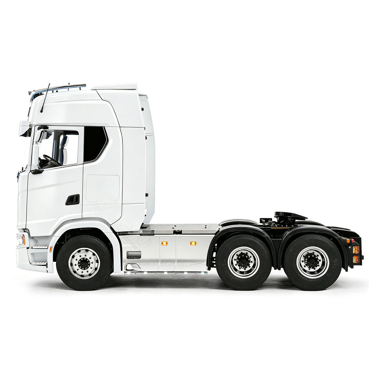 LESU 1/14 6x6 Metal Chassis Radio Control Tractor Truck 3Speed Gearbox Differential Lock Remote Control Lorry Car Light Sound