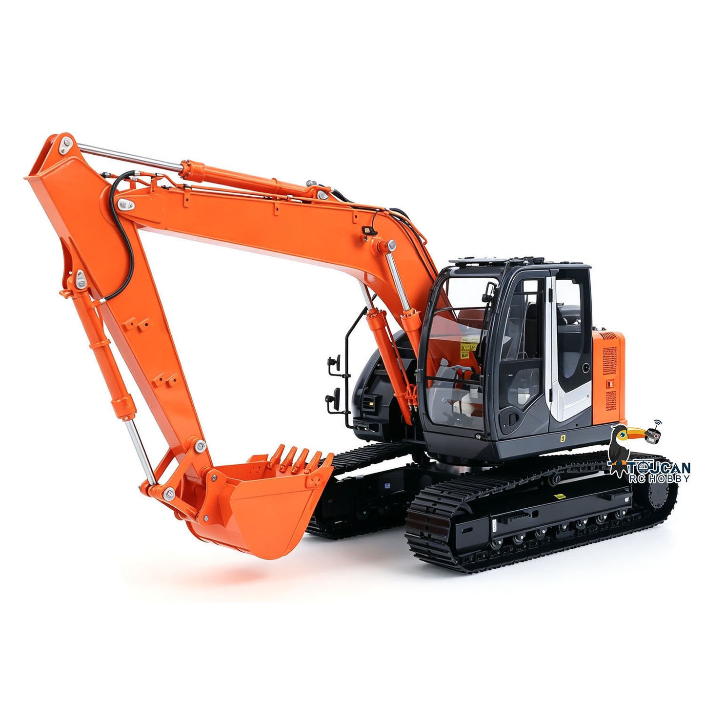 SFROG ZX135US LITE Metal Digger 1/14 RC Hydraulic Excavator 3CH Valve 3.5-4MPA Pump Manual Quick Coupler ST8 Radio Light Sound