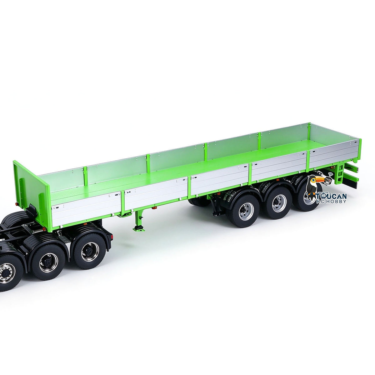 TOUCAN Painted 3-Axle Metal Semi Trailer Support Legs For 1/14 RC Tractor Truck Remote Control Lorry Car Model BM214 Forklift
