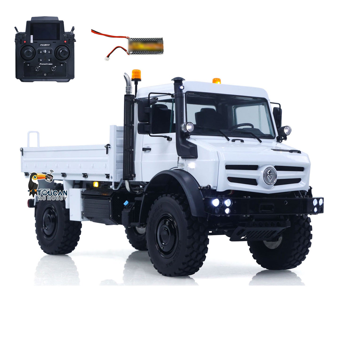 LESU U4023 4X4 1/14 RC Off Road Vehicle Metal ATV Light Truck MT44023 Model Light Sound Wheel Reduction Axle Lock Radio Battery RTR