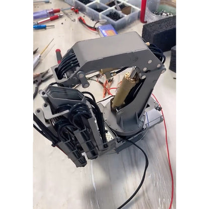 LESU 1/14 RC Hydraulische Lkw Kran Öl Pumpe Dumper